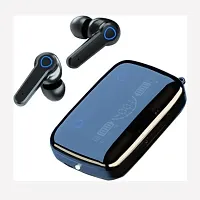 Mahakal Saless  Earbuds M19 TWS Wireless Headphones with Touch Control Gaming Bluetooth Earphone Bluetooth Headset (Black, True Wireless)-thumb1