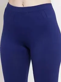 Beautiful Women Casual Wear Cotton 4 Way Lycra Leggings (XL-(28-32), 19 Dark Blue)-thumb4