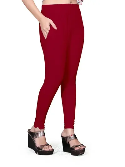 Trendy Stylish Women One Pocket Western Office Wear And Casual Wear Ankle Length Leggings