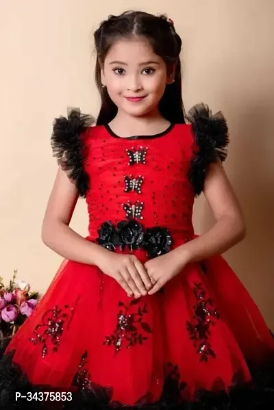 Stylish Embroidered Net Frocks for Girls-thumb4