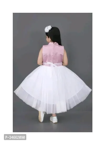 Stylish Net Dress for Kids Girl-thumb2