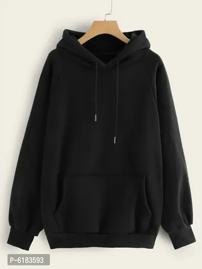 Black Hoodie for Men and Women-thumb0