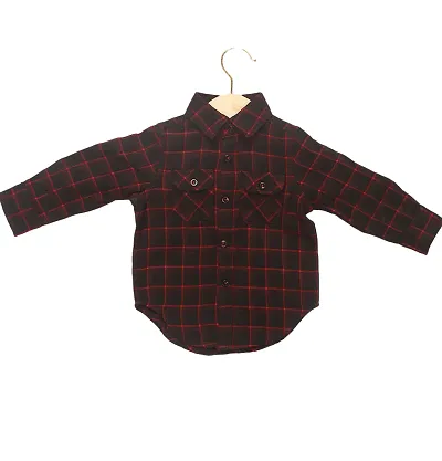 LINEN CHECK SHIRT FOR KIDS