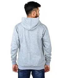 Men's Polycotton Full Sleeves Hooded Neck Graphic Printed Hoodies-thumb3