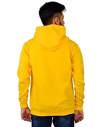 Men's Polycotton Full Sleeves Hooded Neck Graphic Printed Hoodies-thumb1