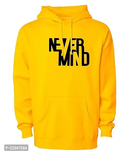 Men's Polycotton Full Sleeves Hooded Neck Graphic Printed Hoodies-thumb0