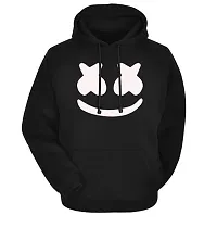 Cotton Full Sleeves Hooded Neck Printed Hoodies for Unisex Adults-thumb2