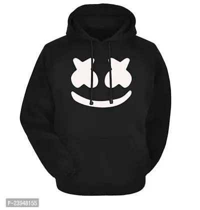 Cotton Full Sleeves Hooded Neck Printed Hoodies for Unisex Adults-thumb3