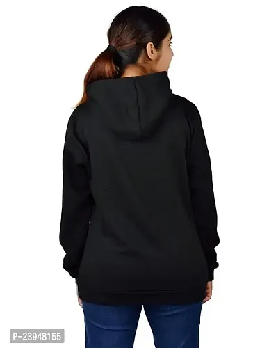 Cotton Full Sleeves Hooded Neck Printed Hoodies for Unisex Adults-thumb2