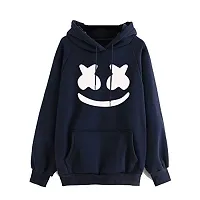 Cotton Full Sleeves Hooded Neck Printed Hoodies for Unisex Adults-thumb2