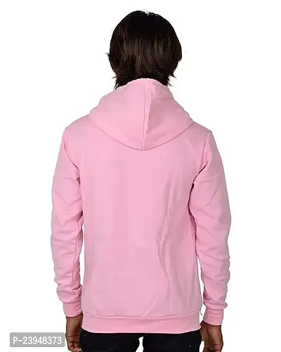 Men's Polyester Full Sleeves Hooded Neck Comfortable Printed Sweatshirt Hoodies-thumb4