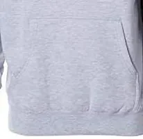 Men's Polyester Full Sleeves Hooded Neck Comfortable Solid Sweatshirt Hoodies-thumb2