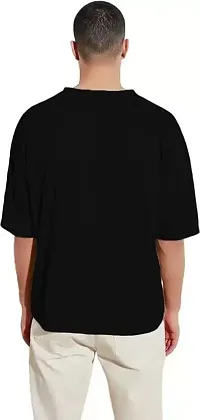 Men Oversized Drop Shoulder Half Sleeve T-Shirt-thumb1