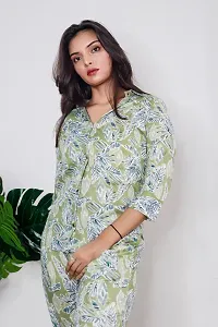 Designer Print Co-Ord Set Relaxed Fit for Women-thumb4