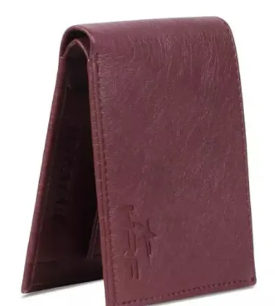 Stylish Artificial Leather Solid Wallet For Men