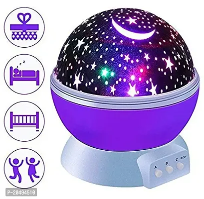 GATRADMA Gold Covering Plastic Mini Projector Sky Star Lamp for Bedroom | Party Lights Birthday Decoration | Lawn Home D?cor Warm Lighting Gifts | Multi Color-thumb5