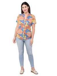 Women Floral Shirts Tops pack of 1-thumb1