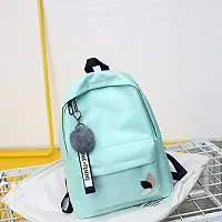 Anu Fashion Women Stylish Trendy Backpack Latest School Bag for Girls (Blue)-thumb1
