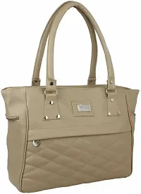 Anu Fashion Latest Bag For Women's and Girls, Ladies Purse Handbag With Long Strap (Beige)-thumb1