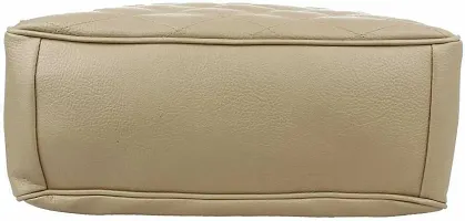 Anu Fashion Latest Bag For Women's and Girls, Ladies Purse Handbag With Long Strap (Beige)-thumb3