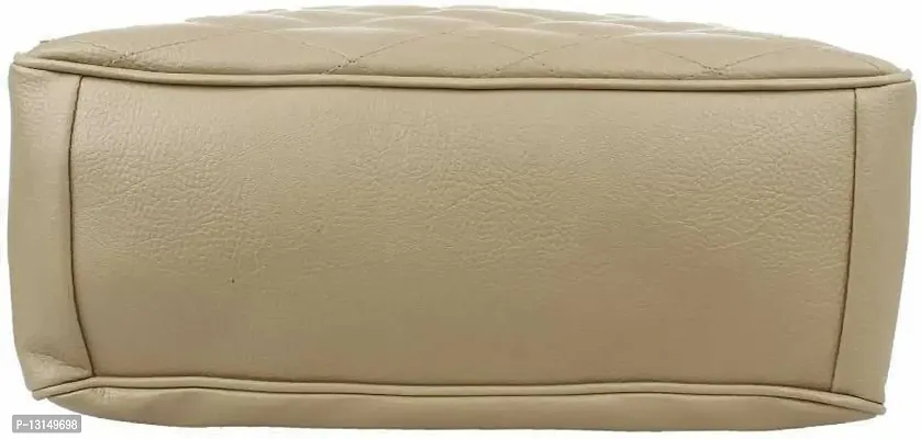 Anu Fashion Latest Bag For Women's and Girls, Ladies Purse Handbag With Long Strap (Beige)-thumb4