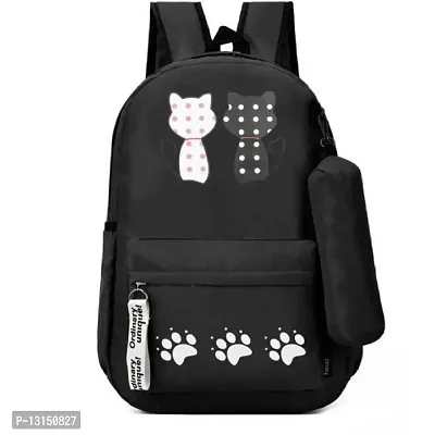 Anu Fashion Backpacks for girls latest | hand bag for women latest | college bags for girls Mini Small Women Backpacks Womens Kids Girls (Black)-thumb0