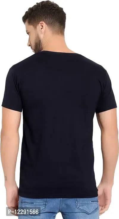 Classic Cotton Solid Tshirt for Mens-thumb2