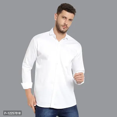 Classic  Cotton Blend Casual Shirts for Men-thumb0