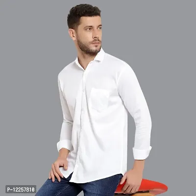 Classic  Cotton Blend Casual Shirts for Men-thumb5