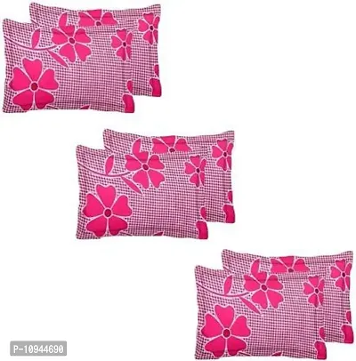 KIHOME Beautiful Microfiber Floral Colorful Pillow Cover - Pack of 3