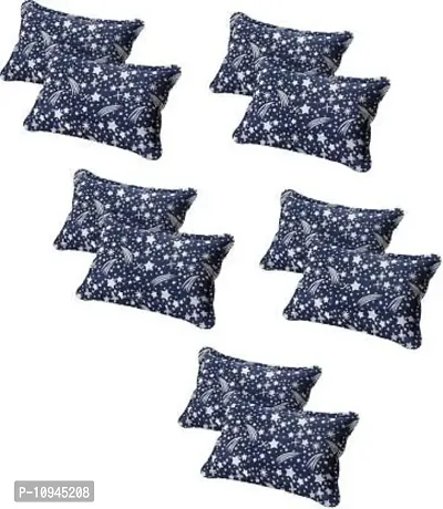 KIHOME Beautiful Microfiber Blue Star Kids Pillow Cover Blue Color- Pack of 5
