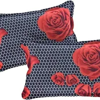 Kihome Beautiful Printed Microfiber Pillow Cover- Set of 4-thumb1