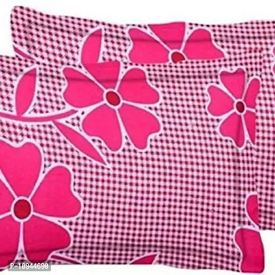 KIHOME Beautiful Microfiber Floral Colorful Pillow Cover - Pack of 3-thumb2