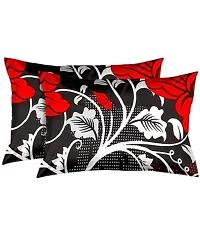 Printed 1  Double Bedsheet With 2 Pillow Covers-thumb3