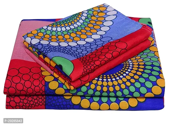 Printed 1  Double Bedsheet With 2 Pillow Covers-thumb2