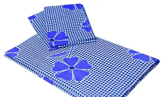 Printed 1  Double Bedsheet With 2 Pillow Covers-thumb1