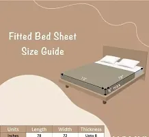 Printed 1  Double Bedsheet With 2 Pillow Covers-thumb1