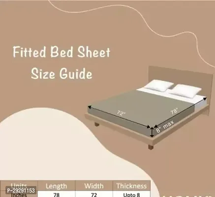 Printed 1  Double Bedsheet With 2 Pillow Covers-thumb2