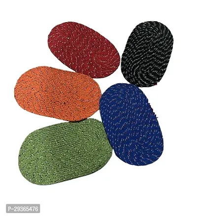 Beautiful Door Mats-Pack of 5 pcs, Multicolor-thumb2