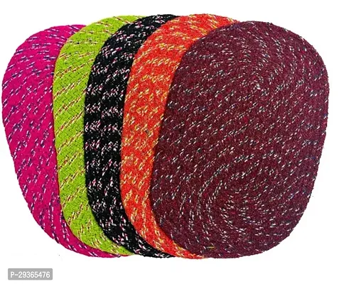 Beautiful Door Mats-Pack of 5 pcs, Multicolor-thumb3