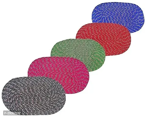 Beautiful Door Mats-Pack of 5 pcs, Multicolor-thumb2