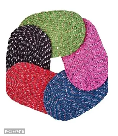 Beautiful Door Mats-Pack of 5 pcs, Multicolor