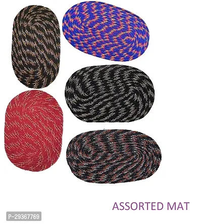 Beautiful Door Mats-Pack of 5 pcs, Multicolor-thumb0