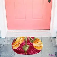 Beautiful Velvet  Door Mats-Pack of 5-thumb1