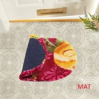 Beautiful Velvet  Door Mats-Pack of 5-thumb1