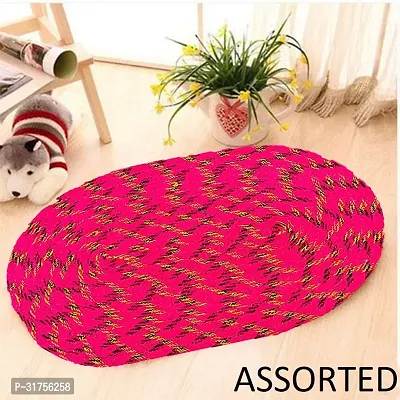 Stylish Cotton Printed Door Mat for Home, Pack of 5-thumb4