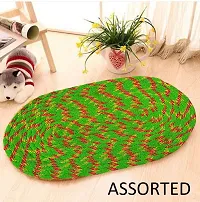 Stylish Cotton Printed Door Mat for Home, Pack of 5-thumb1