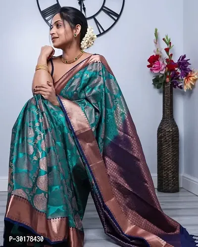 EAUTIFUL RICH PALLU  JACQUARD WORK ON ALL OVER*-thumb0