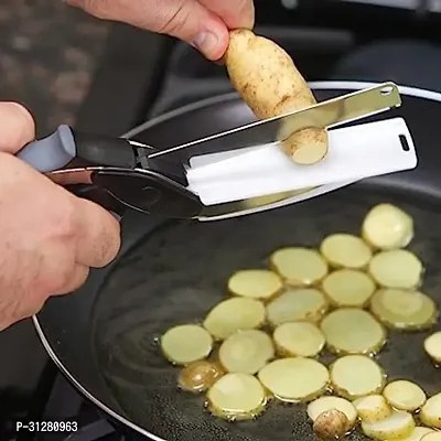 2 in 1 Clever Cutter Kitchen Knife-thumb3