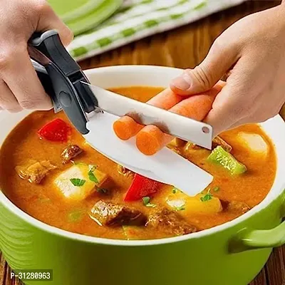 2 in 1 Clever Cutter Kitchen Knife-thumb2